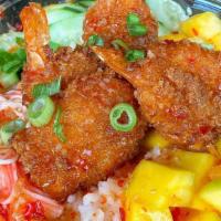 Coconut Shrimp · (7pc) Served with a side of Sweet Chili Sauce.
