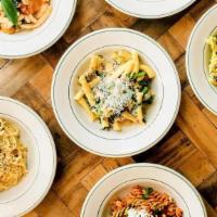 Dinner For Four · Special custom Dinner for 4! Includes Antipasti, 4 Pastas, 2 Secondi, 2 Sides, and 2 Desserts.