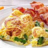 Cheddar & Broccoli Omelet · 