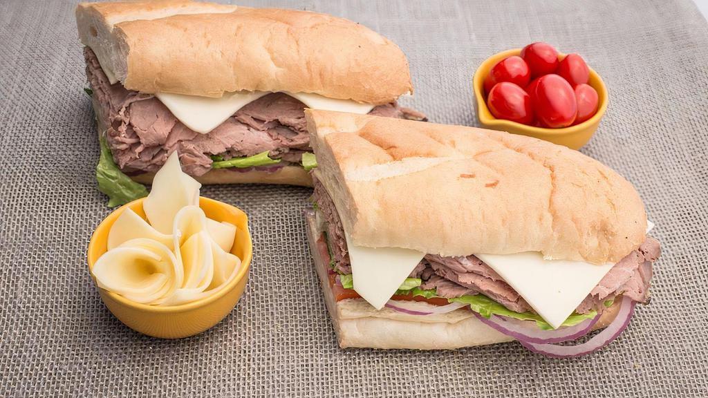Roast Beef Sub · All subs are made to order please be sure to select all toppings you would like including cheese.