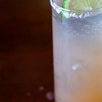 Smokey Paloma · Vida Mezcal, grapefruit juice, fresh lime, simple syrup and club soda.
