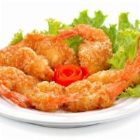 Fried Shrimp · Crispy golden brown battered shrimp.