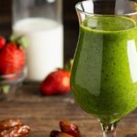 Green Date (Combo-6) · Nuts. Dates, banana, spinach, strawberries, cashew milk, flax seeds, and 6 superfoods of you...