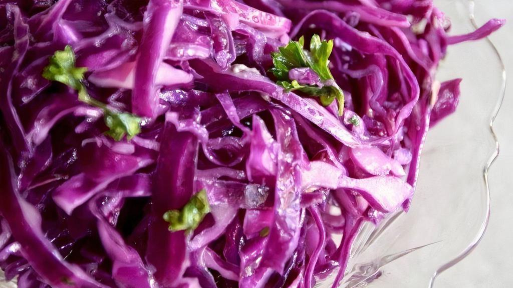 Red Cole Slaw · 8 oz, homemade.