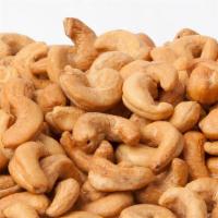 Cashew · Roasted & salted. 1/2 lb