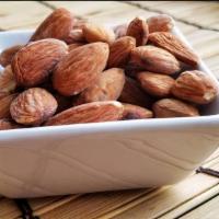 Almonds · Roasted & salted. 1/2 lb