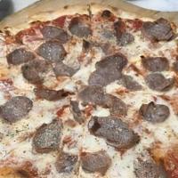 Sausage Pizza · Large (8 Slices). Topped with classic cheese and sausage.