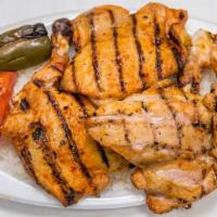 Chicken Chops · Marinated chicken chops grilled to perfection.