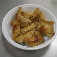 Assorted Dumplings (8) · Two pork, two vegs, two chicken and two seafood dumplings. Steamed or fried.