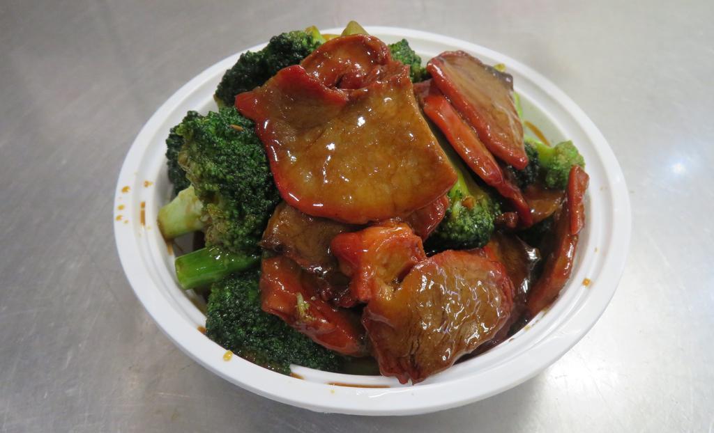 Roast Pork W. Broccoli · 