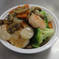 Shrimp W. Mixed Vegetable · 