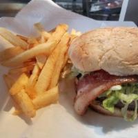 Hamburguesa Con Tocino / Bacon Burger · 