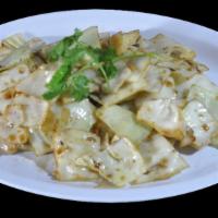 Ga - Lam Pad Nam Pla · Sourteed Asian cabbage, roasted garlic sauce mix with fish sauce. Served with rice.