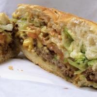 Chopped Cheese On A Roll · 