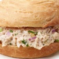 Tuna Sandwich On A Roll · 