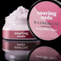 Wanderlust Body Butter · Wanderlust body butter is a mix of classic cherry and almonds.

This body butter is a magica...