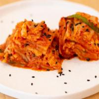 Kimchi · Homemade fermented spicy napa cabbage