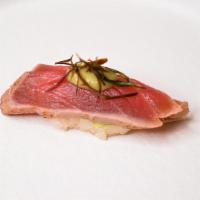 Medium Fatty Tuna (Chutoro) · Jalapeno mousse