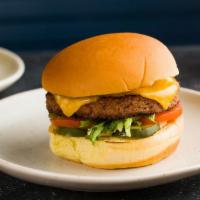 Beyond Burger · Beyond Vegetarian Burger, Lettuce, Tomato, Onion, Pickles, American Cheese & Special Sauce O...