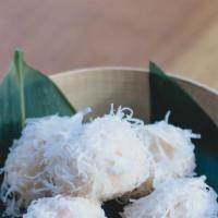 Shumai · Homemade shrimp dumpling (steamed or fried).