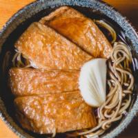 Kitsune · Simple Noodles with Fried Bean Curd in hot broth