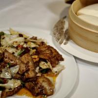 Double Sauteed Pork Belly (With 4 Buns) · Hot & Spicy
