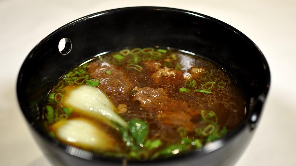 Braised Beef Noodle Soup · A Tang Family Classic. Hot & Spicy
