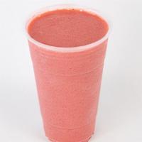 Strawberry Banana Smoothie · Strawberry, Bananas and Soy milk.