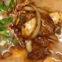 Kim Chee Ramen · Pork, Kim chee, Green onion