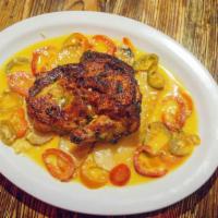 Chicken Pappardelle · Chicken, mushrooms, truffle oil, parmesan, fresh herbs