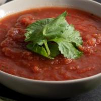 Salsa Only · roma tomatoes, garlic, onion, cilantro, jalapeno, lime