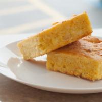 Cornbread · A soul favourite of sweet and dense cornbread.