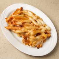 Disco Fries · French fries with melted cheese and brown gravy.
