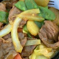 Curry Beef With Onion · Hot and spicy.