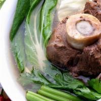 Bulalo · Cook beef shank soup, bone marrow and Asian vegetables.