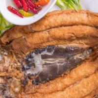 Daing Whole · Fried marinated milk fish
