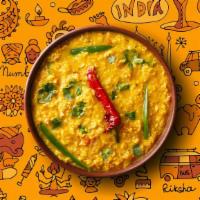  Daal Bright Lights · Yellow lentils, cooked to perfection over a slow flame and tempered with 'ghee' and spices, ...