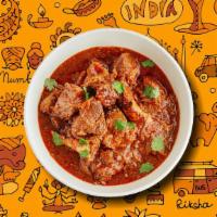Railway Lamb Curry · Classic brown curry cooked to perfection with tomatoes, yogurt, saffron, whole spices and su...