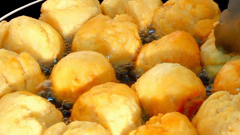 Fried Dumplings · Each. Unbleached flour, butter. $1 for 2