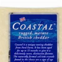 Coastal Cheddar * - 0.50 Lb · Coastal Cheddar is a rich, rugged and mature cheddar, handmade in the rolling hills on the s...