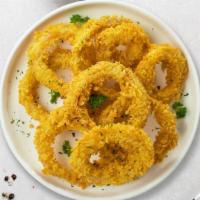 Fried Calamari · Fresh calamari battered and fried until golden brown. Served with a side of fra diavolo or t...