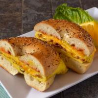 Eggs With Cheese · 2 Scrambled Eggs on any  Bagel, Roll, Sliced bread