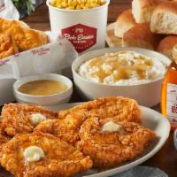 Honey Butter Chicken And Biscuit Family Meal · Six hand-breaded fried chicken breasts with real clover honey , butter, six biscuits, your c...