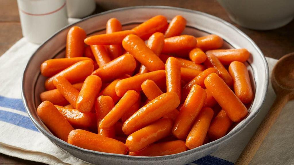 Family Size Carrots  · Grown on Grimmway Farms, our whole baby carrots are glazed with real brown sugar. Serves up to 6.