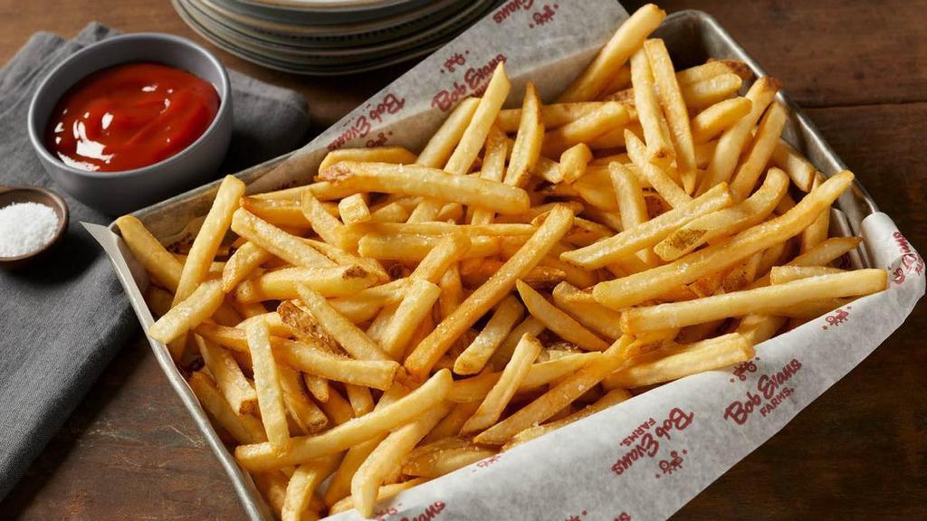 Family Size French Fries  · Crispy French fries sliced from Russet potatoes. Serves up to 6.