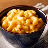 Macaroni & Cheese · Our rich and creamy special recipe made with elbow macaroni and real cheddar cheese