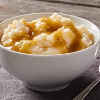 Mashed Potatoes & Gravy · Our famous mashed potatoes served with your choice of homemade chicken, beef or country gravy.