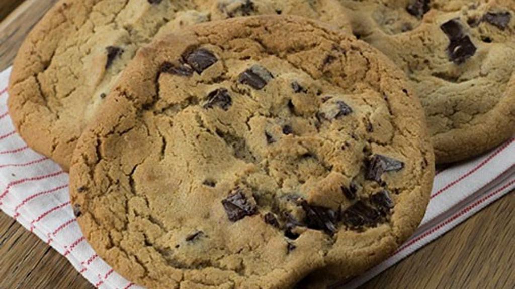 Chocolate Chunk Cookie · Giant cookie filled with chocolate chunks