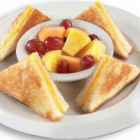 Grilled Cheese Triangles · Served with choice of side