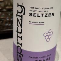Spritzly Grape Seltzer · 